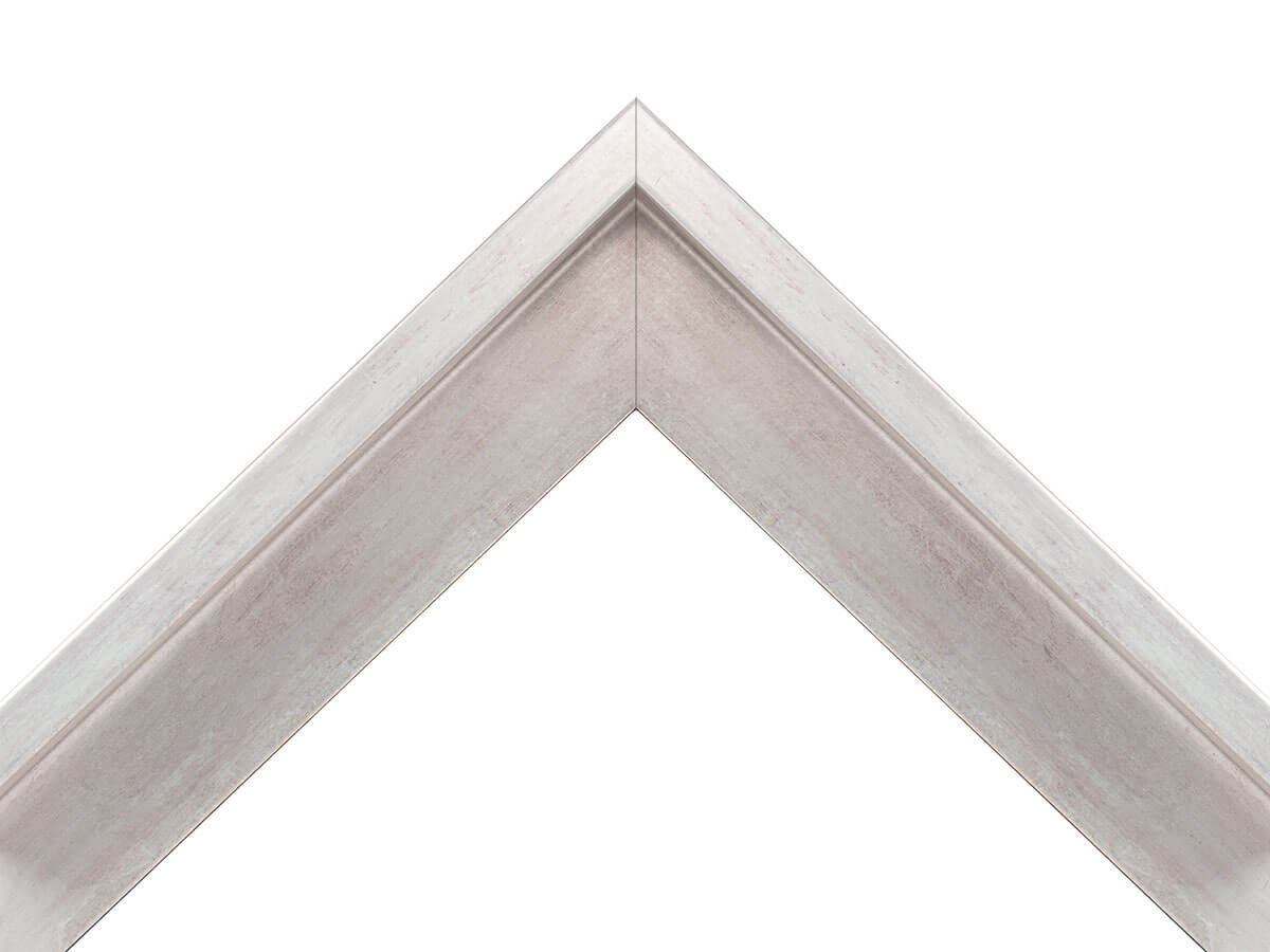 Eltham L Antique Silver 12mm picture frame moulding