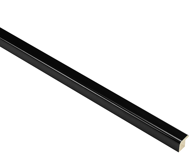 Mono Gloss Black 14mm picture frame moulding