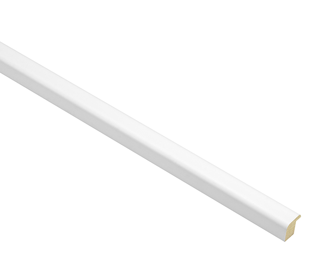 Mono Matt White 14mm picture frame moulding