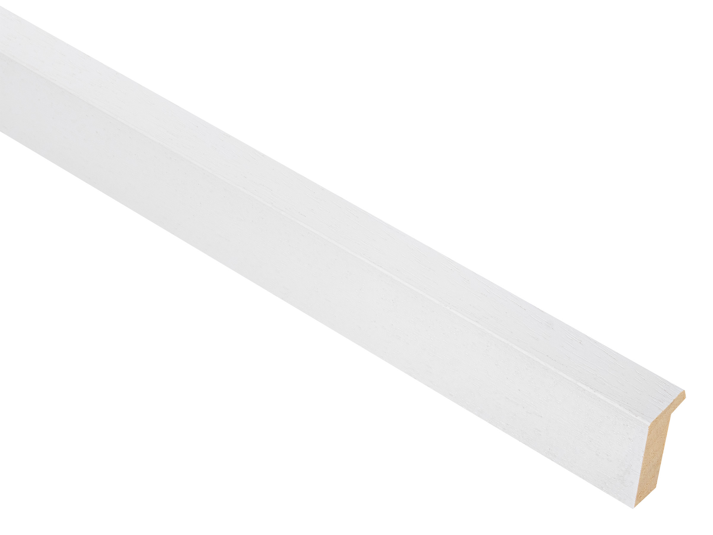 Domino White 16mm picture frame moulding