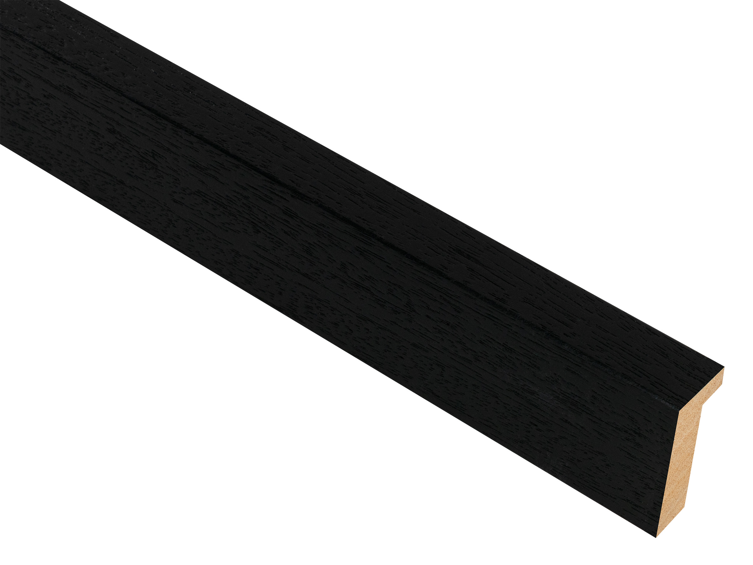 Domino Black 19mm picture frame moulding