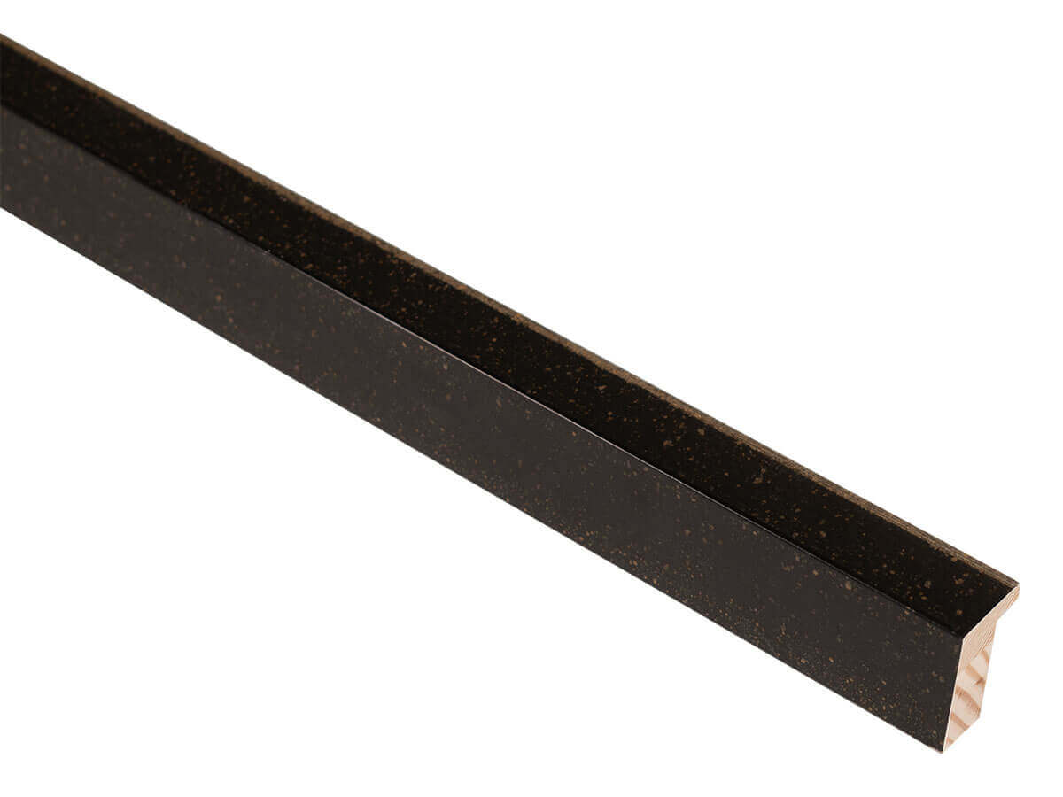 Hopwick Antique Black/Silver 21mm picture frame moulding