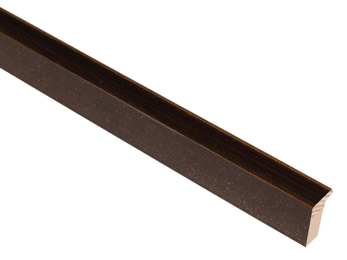 Hopwick Antique Walnut/Gold 21mm picture frame moulding