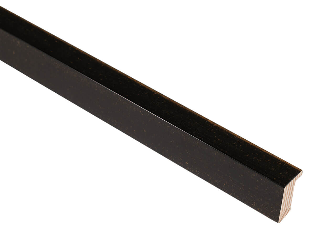 Hopwick Antique Black/Gold 21mm picture frame moulding
