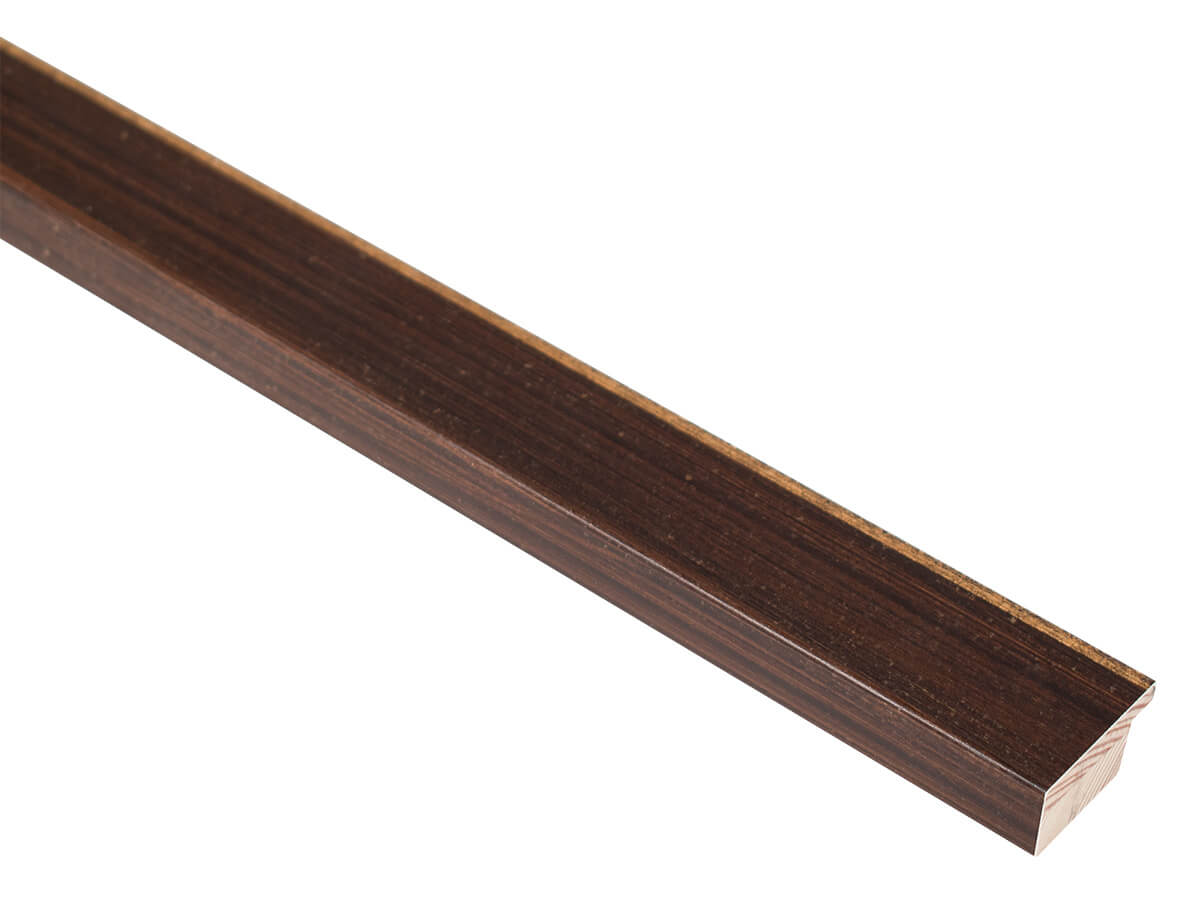 Hopwick Antique Walnut/Gold 30mm picture frame moulding
