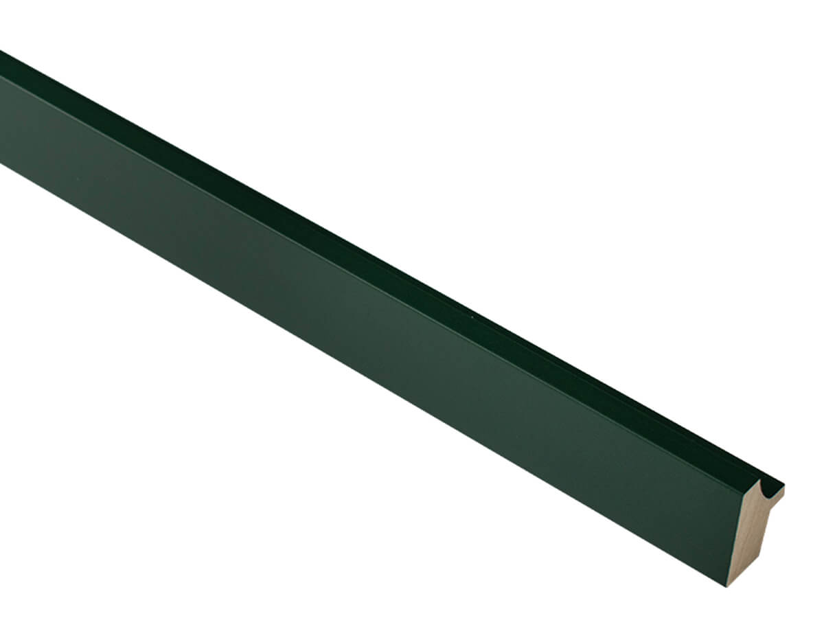 Isola Forest Green 20mm picture frame moulding