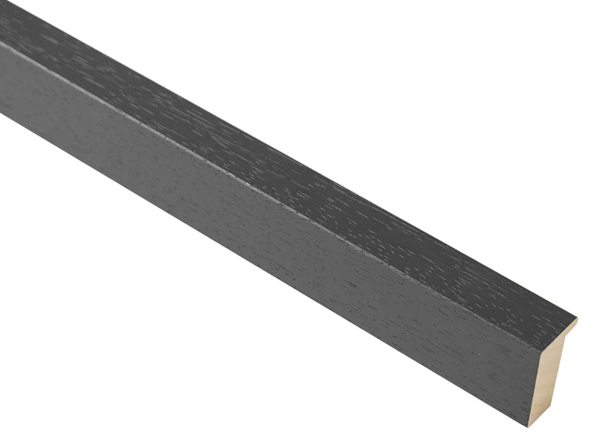 Domino Grey Open Grain 21mm picture frame moulding