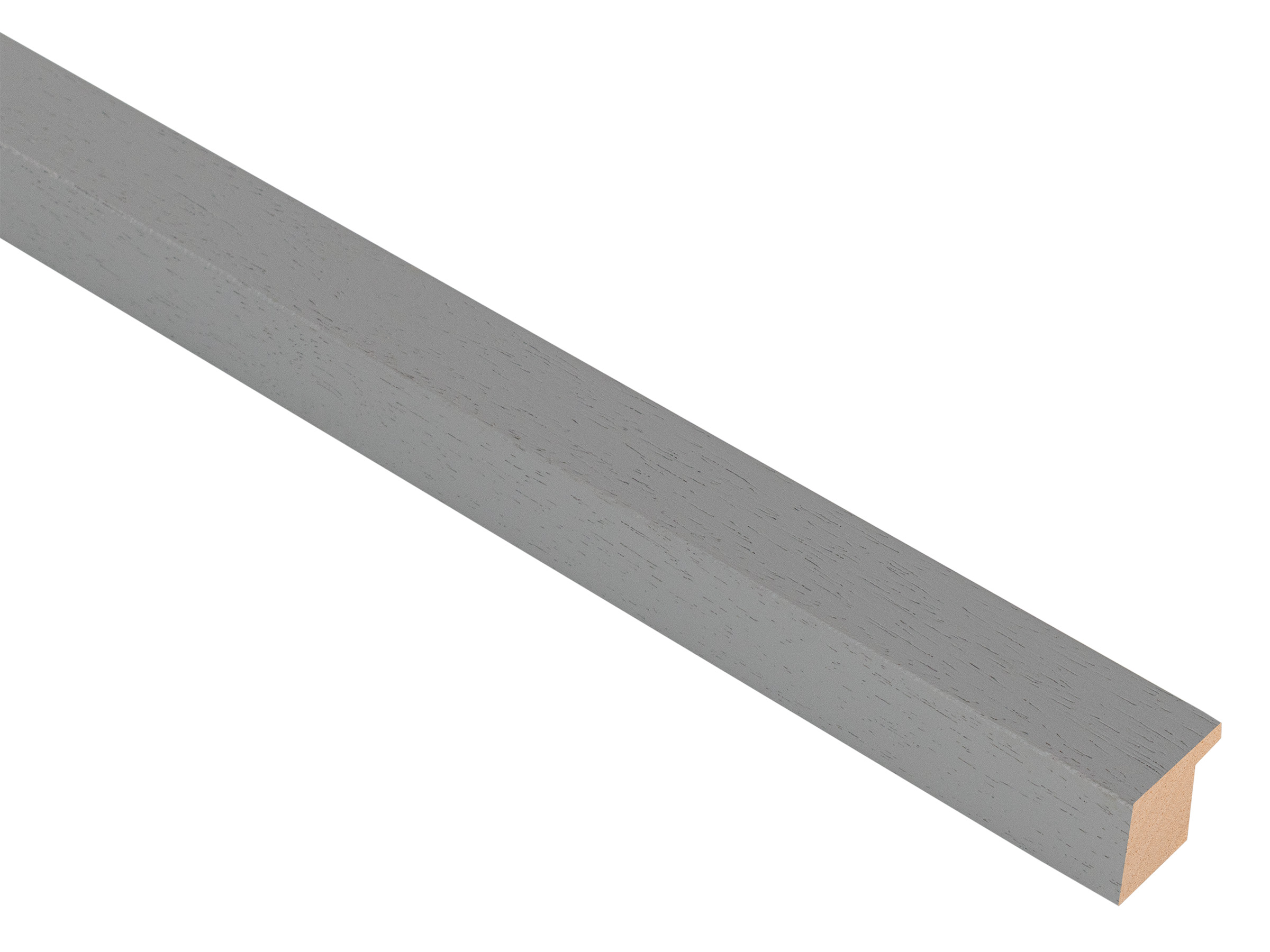 Domino Open Grain Light Grey 22mm picture frame moulding