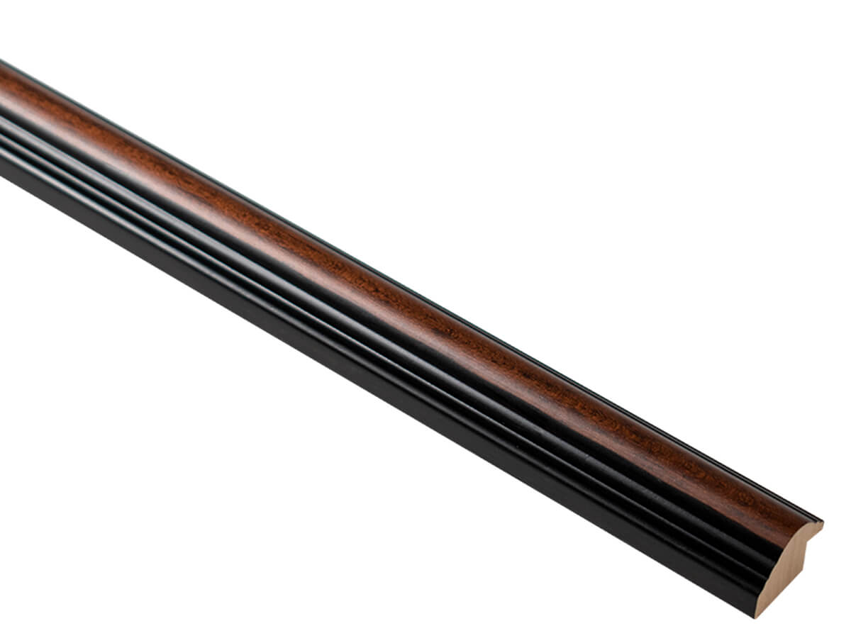 Ludlow Toned mahogany 22mm picture frame moulding