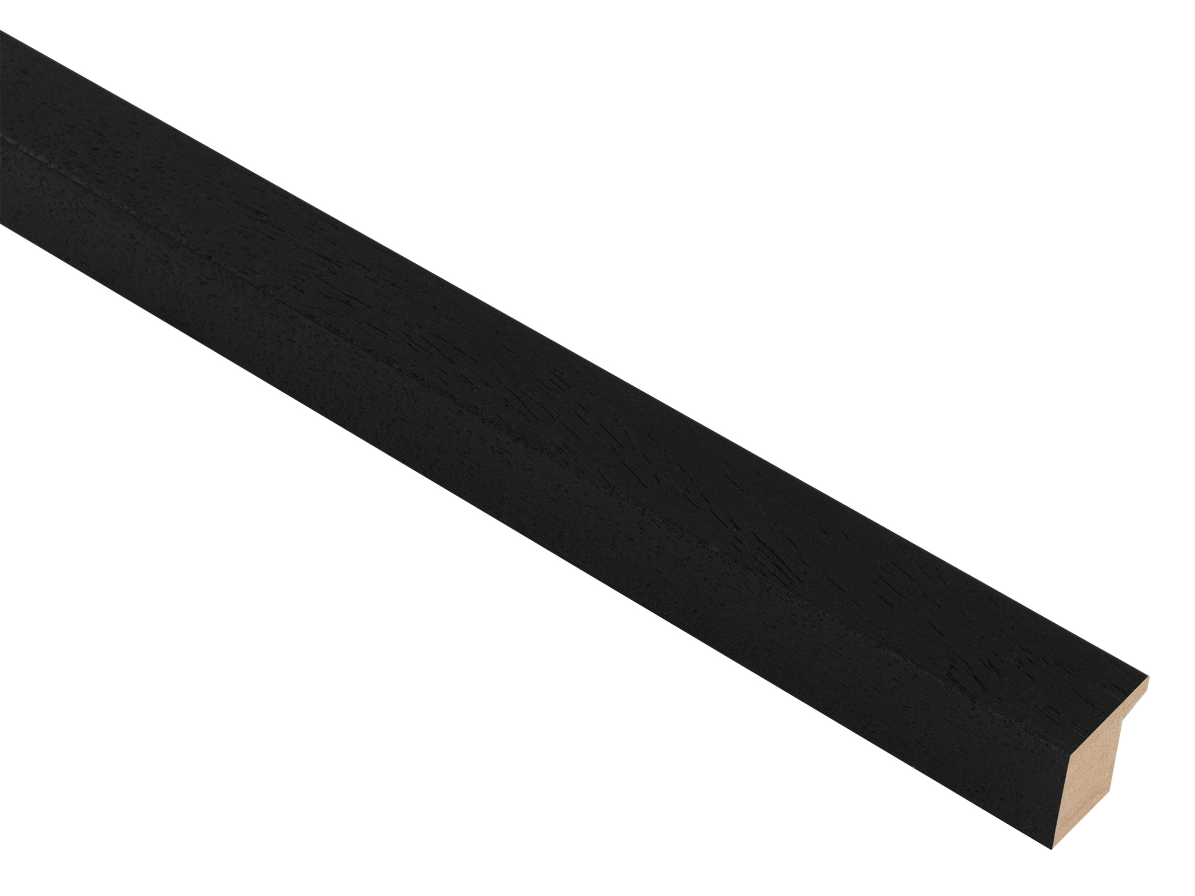 Domino Open Grain Black 22mm picture frame moulding