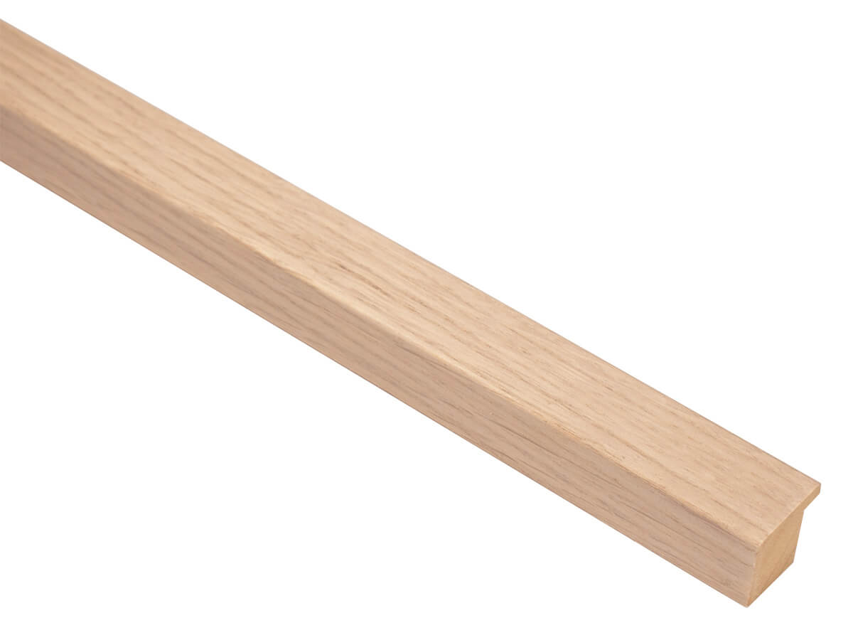 Albany Oak Raw 25mm picture frame moulding
