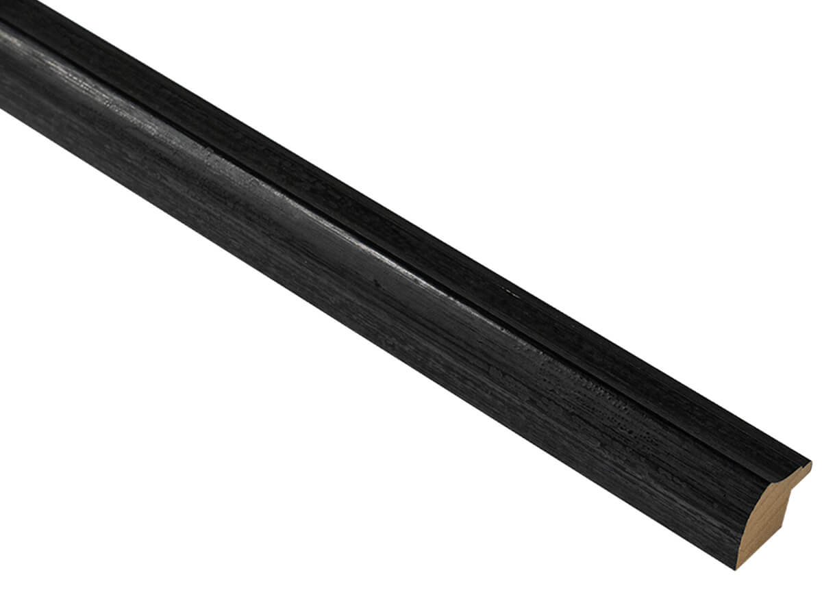 Marrakesh Aged Black 26mm picture frame moulding