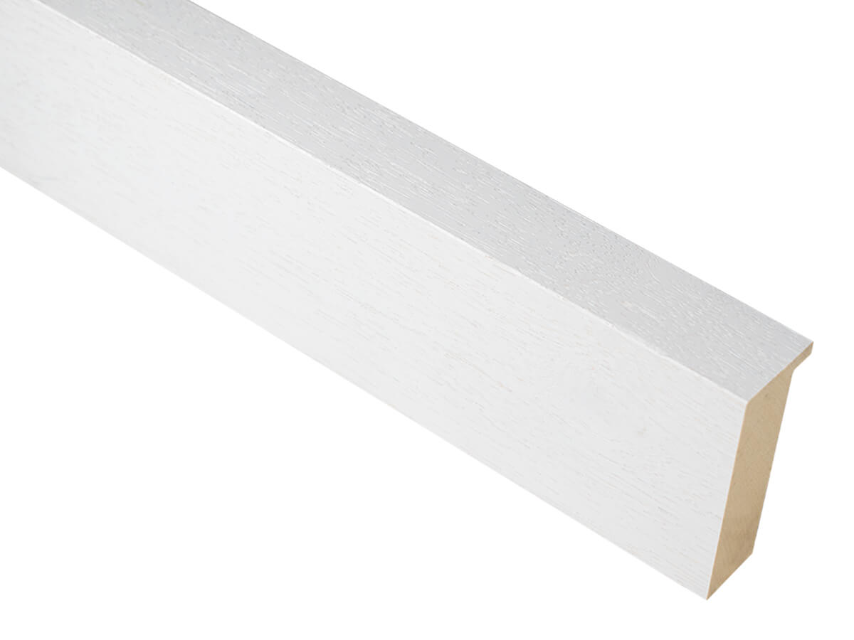 Arken White 30mm picture frame moulding