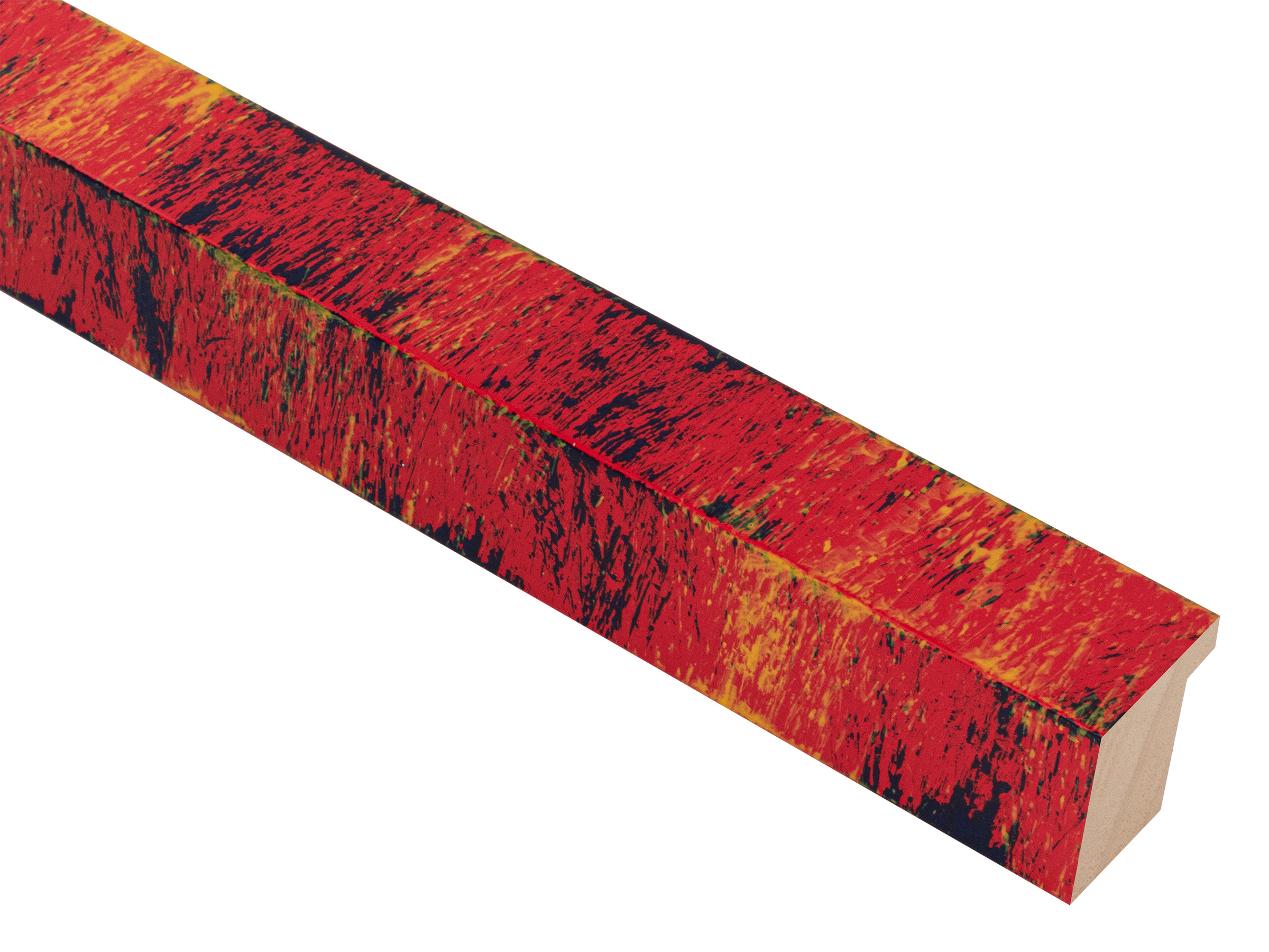 Camo Bright Red 30mm picture frame moulding
