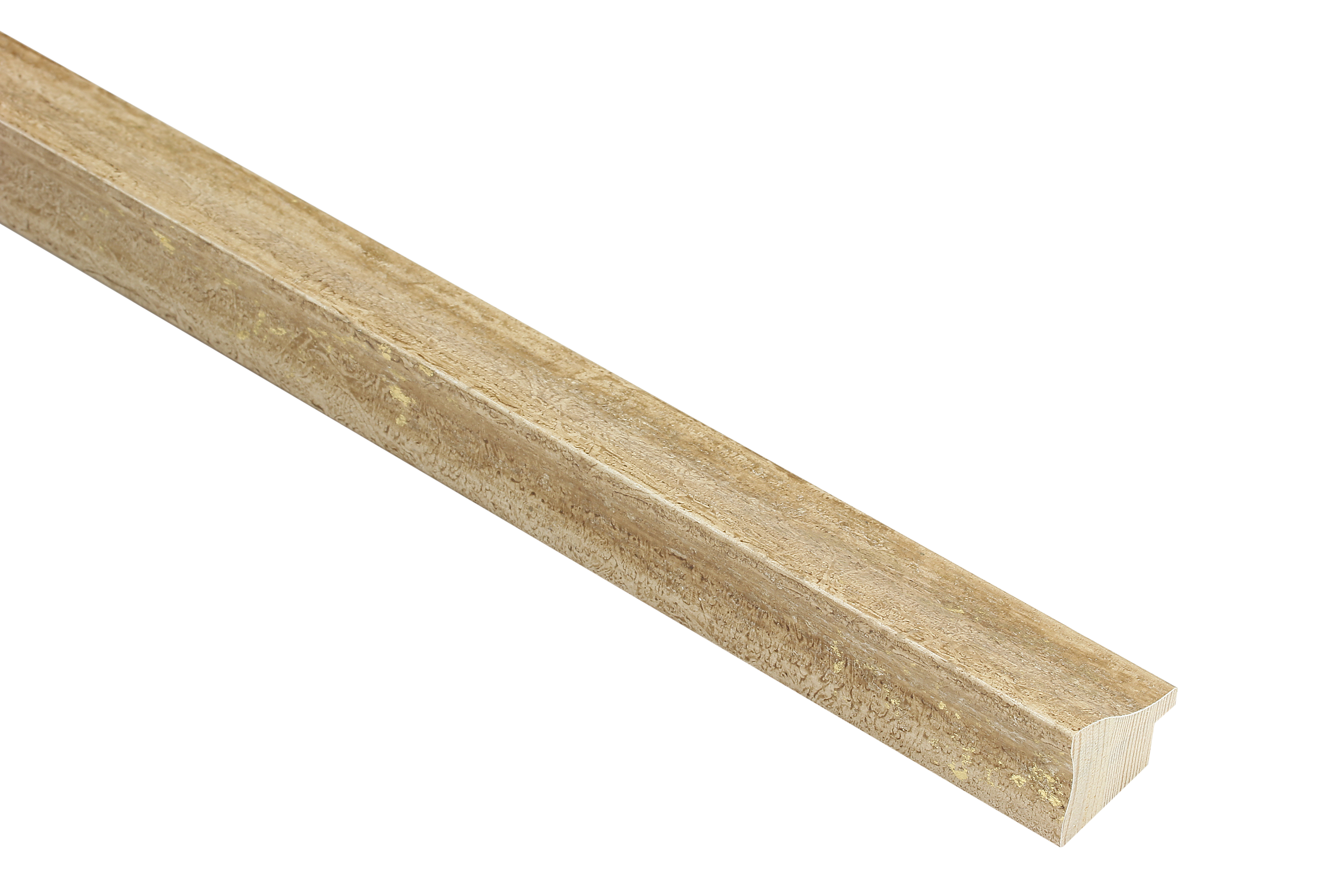 Tempest Sand and Gold 30mm picture frame moulding