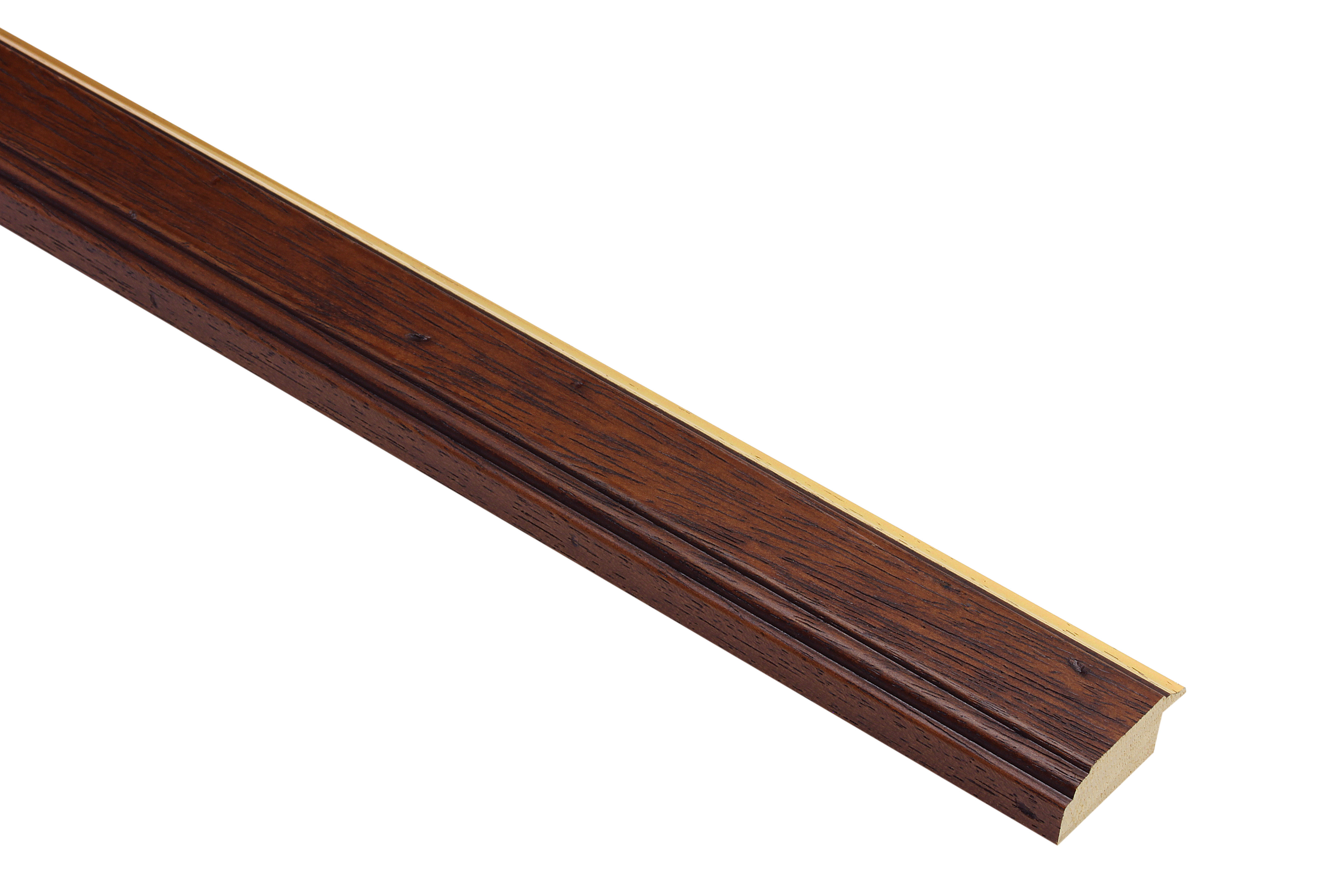 Derby Walnut GSE 35mm picture frame moulding