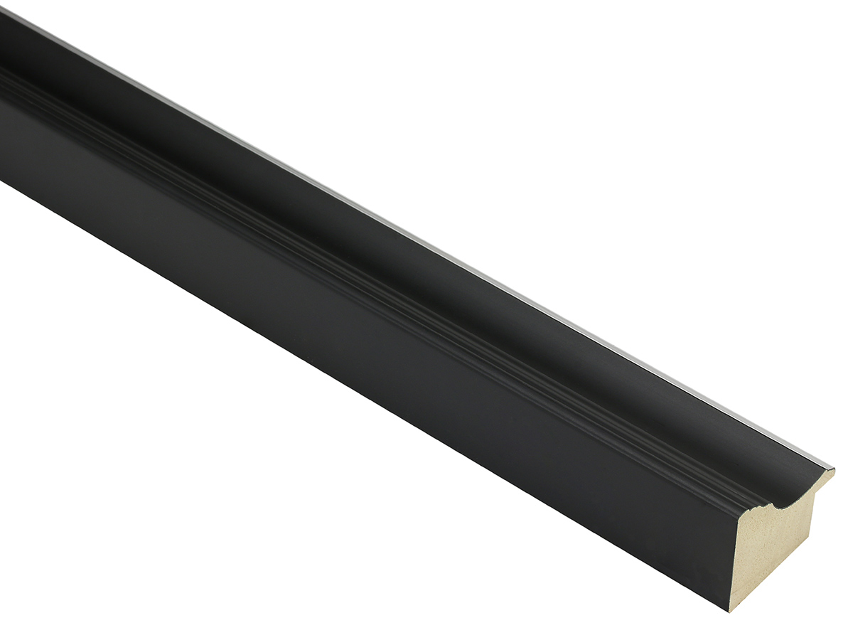 Vermeer Matt Black SSE 38mm picture frame moulding