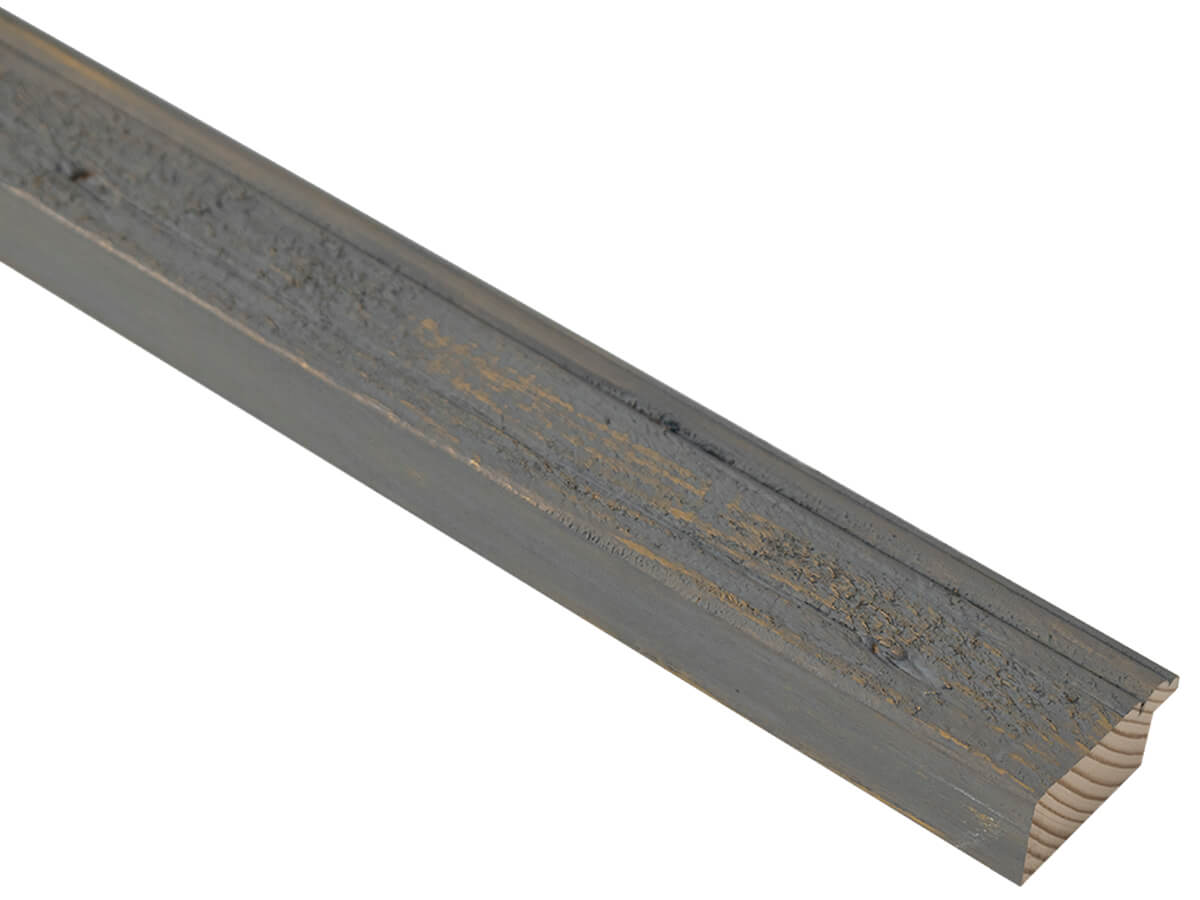 Driftwood Distressed French Grey 42mm picture frame moulding
