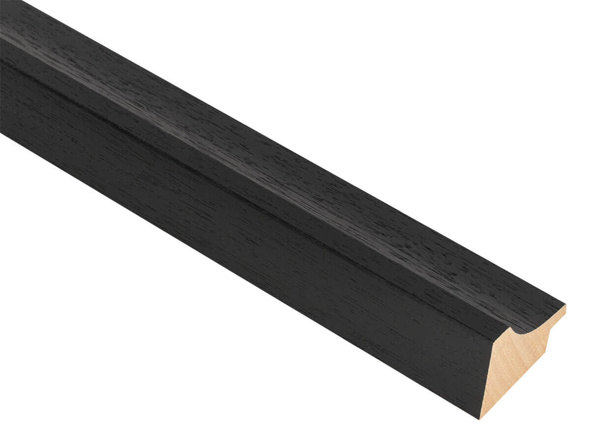 Domino Black 46mm picture frame moulding