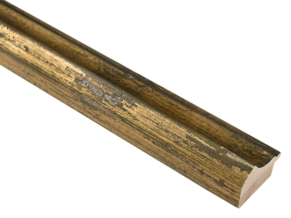 Marrakesh Aged Gold 48mm picture frame moulding