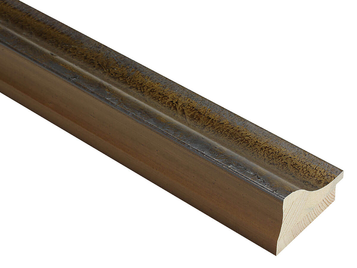Palio Aged Bronze 60mm picture frame moulding