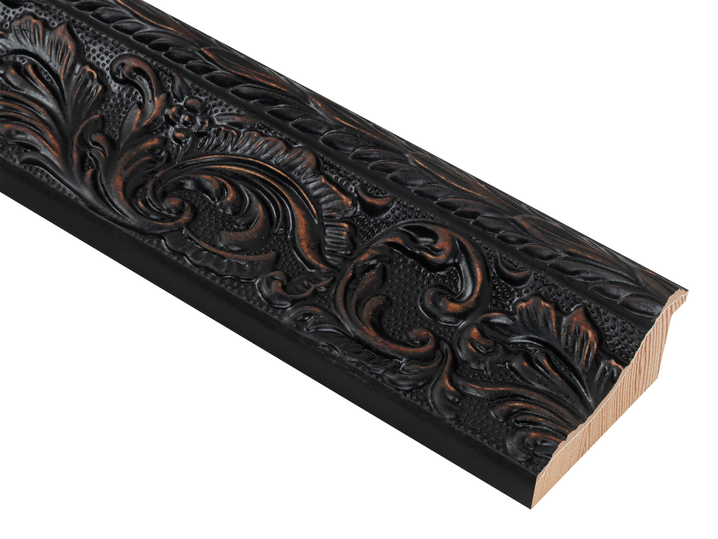 Amelia Dark Brown 68mm picture frame moulding