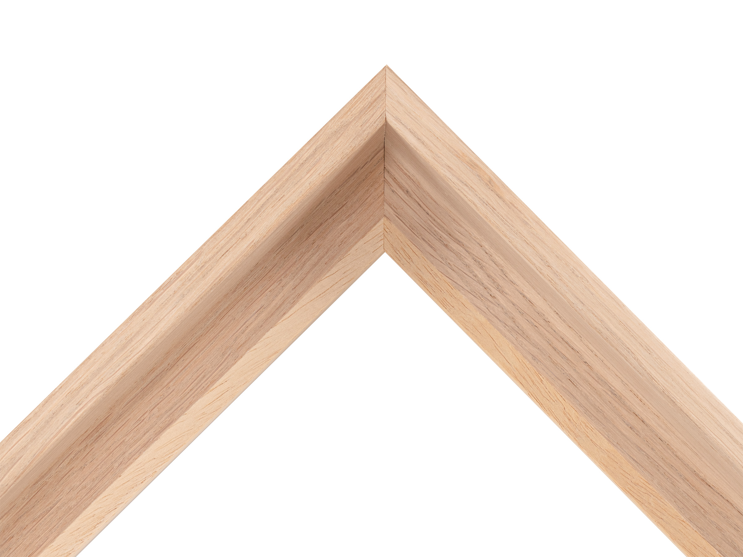 Albany L Style Oak Raw Veneer 12mm picture frame moulding