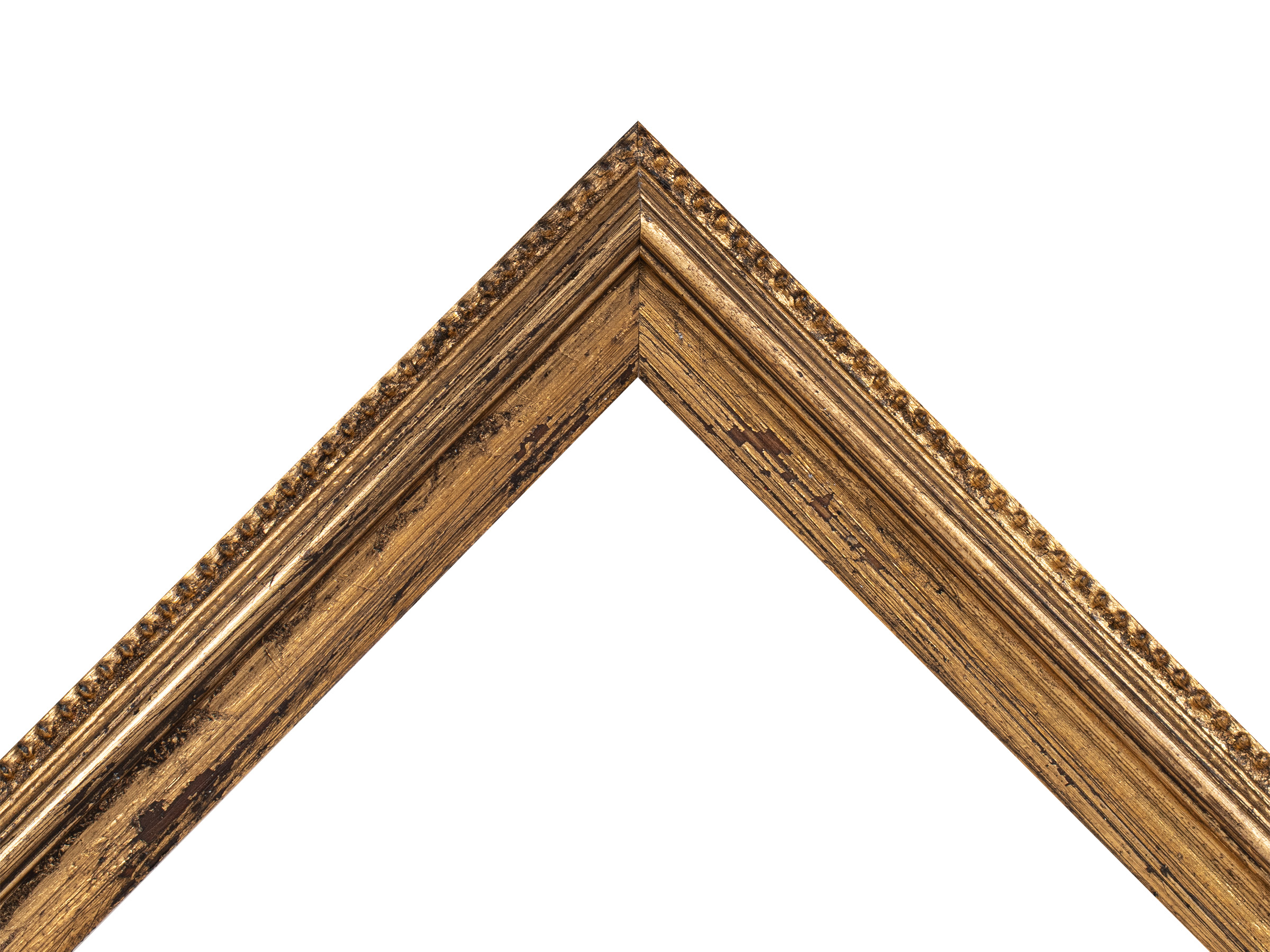 Bella Worn Gold 39mm picture frame moulding