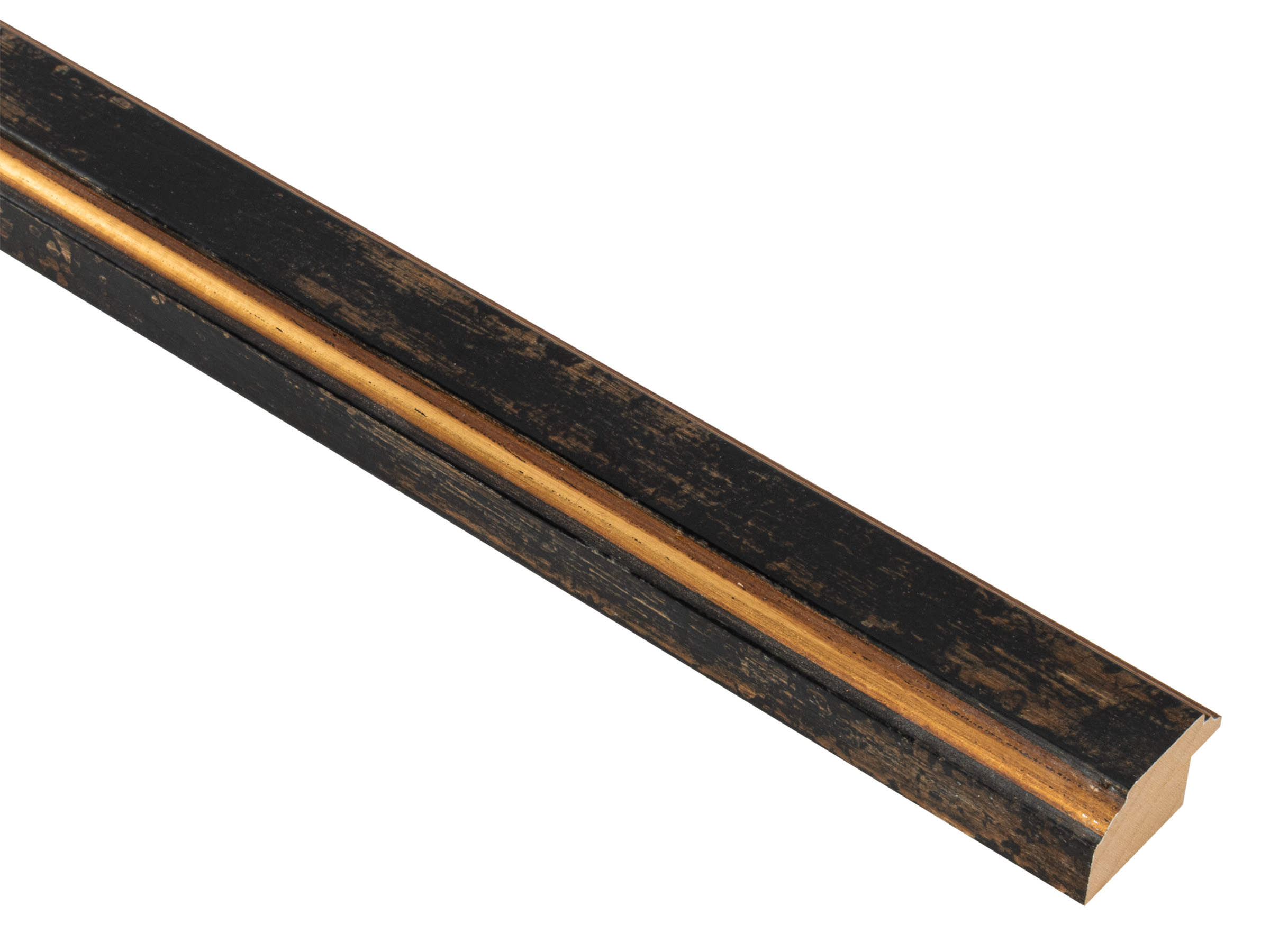 Bologna Oro Nero 32mm picture frame moulding