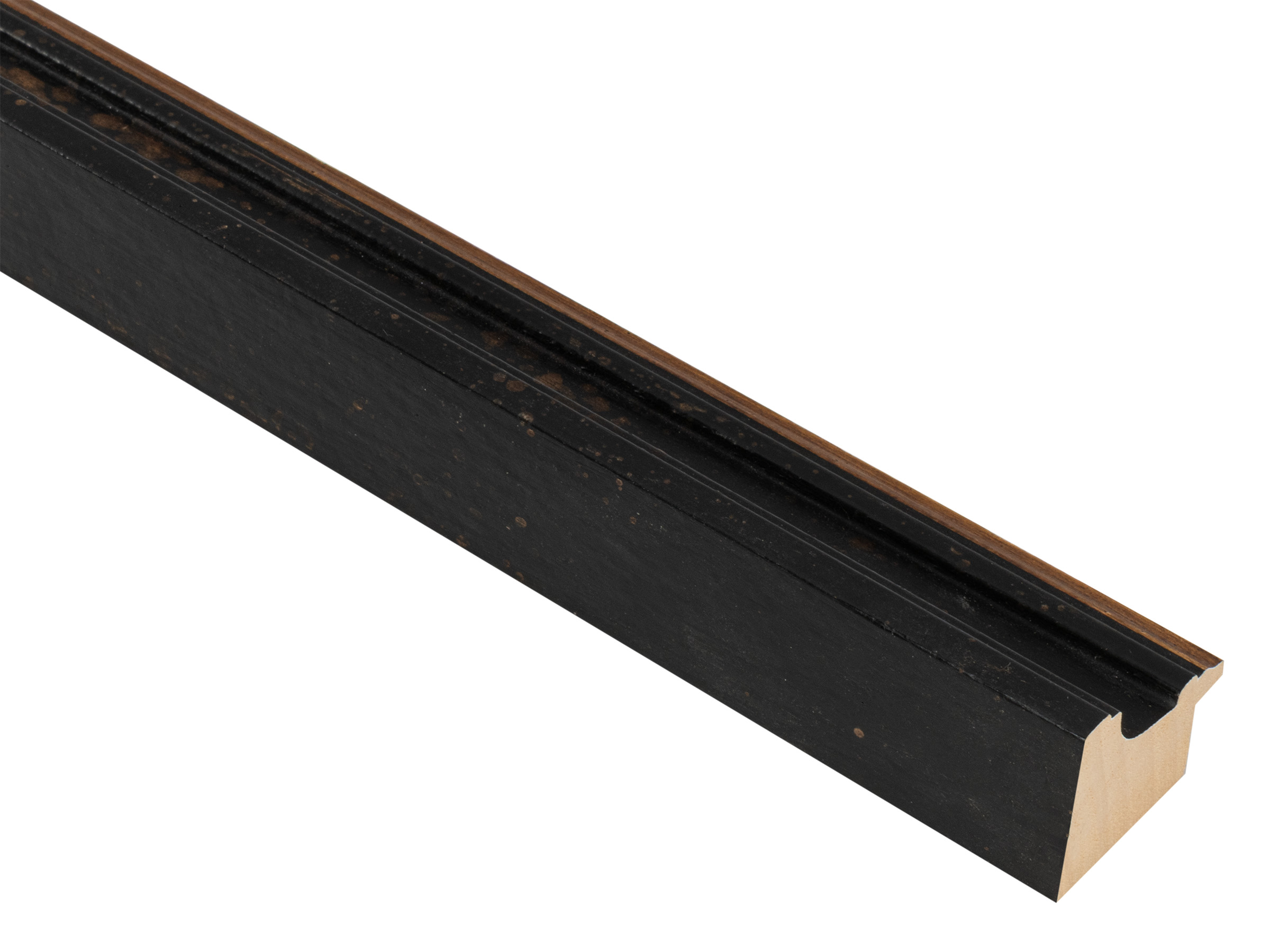 Bologna Oro Nero 39mm picture frame moulding
