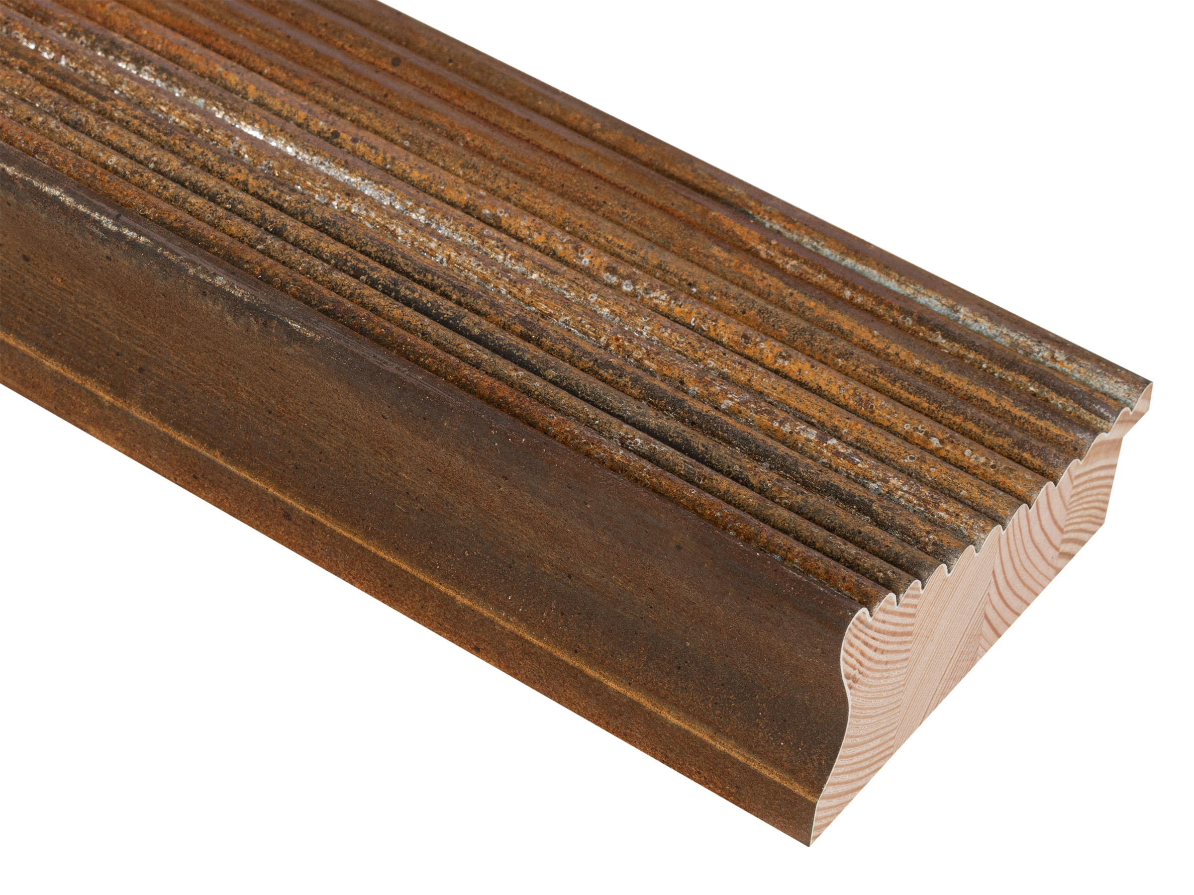 Creste Rust 95mm picture frame moulding