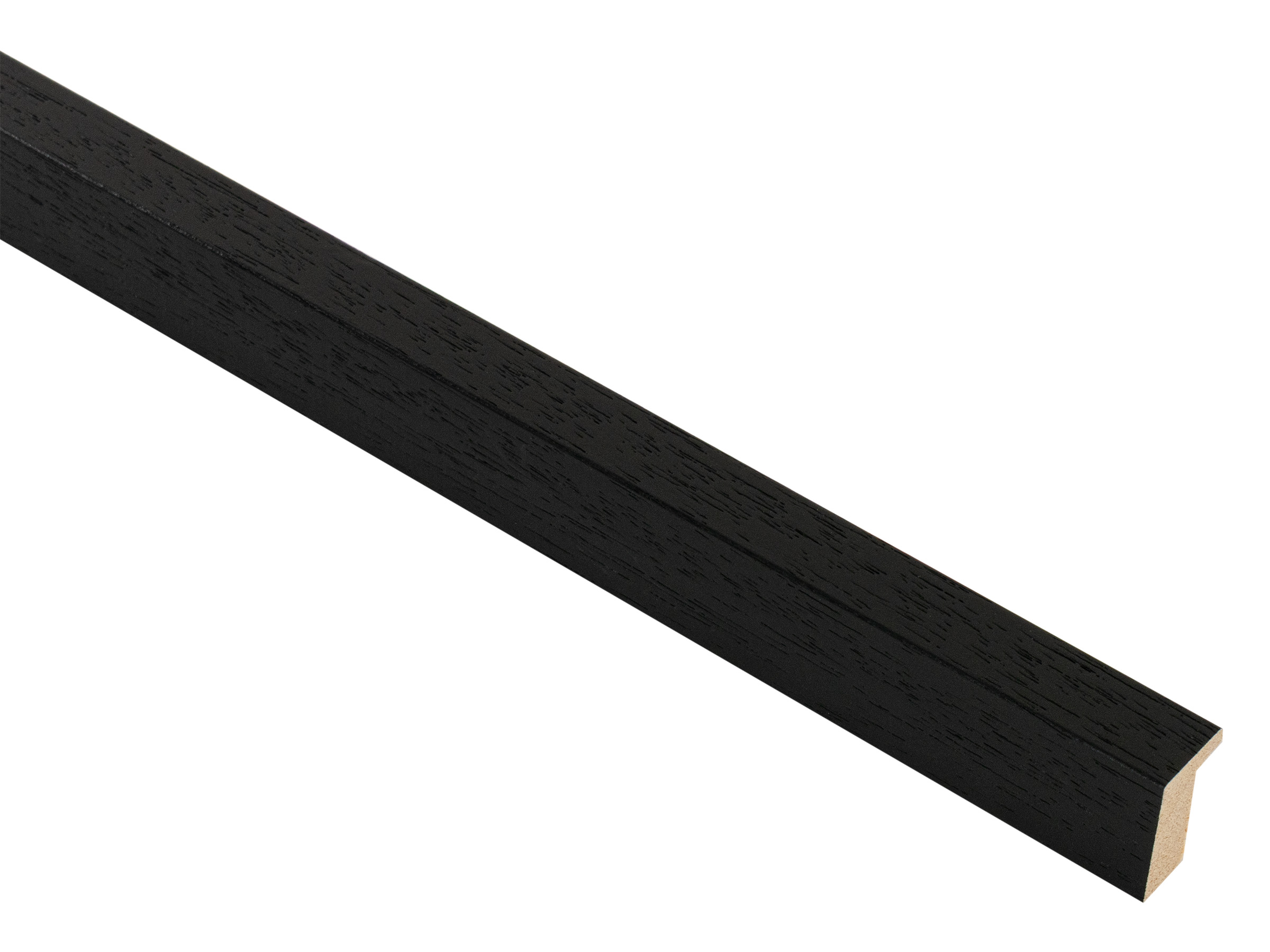Domino Black Open Grain 15mm picture frame moulding