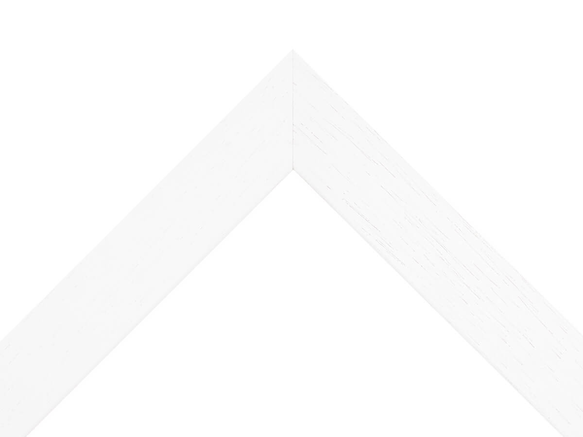 Domino White Open Grain 38mm picture frame moulding