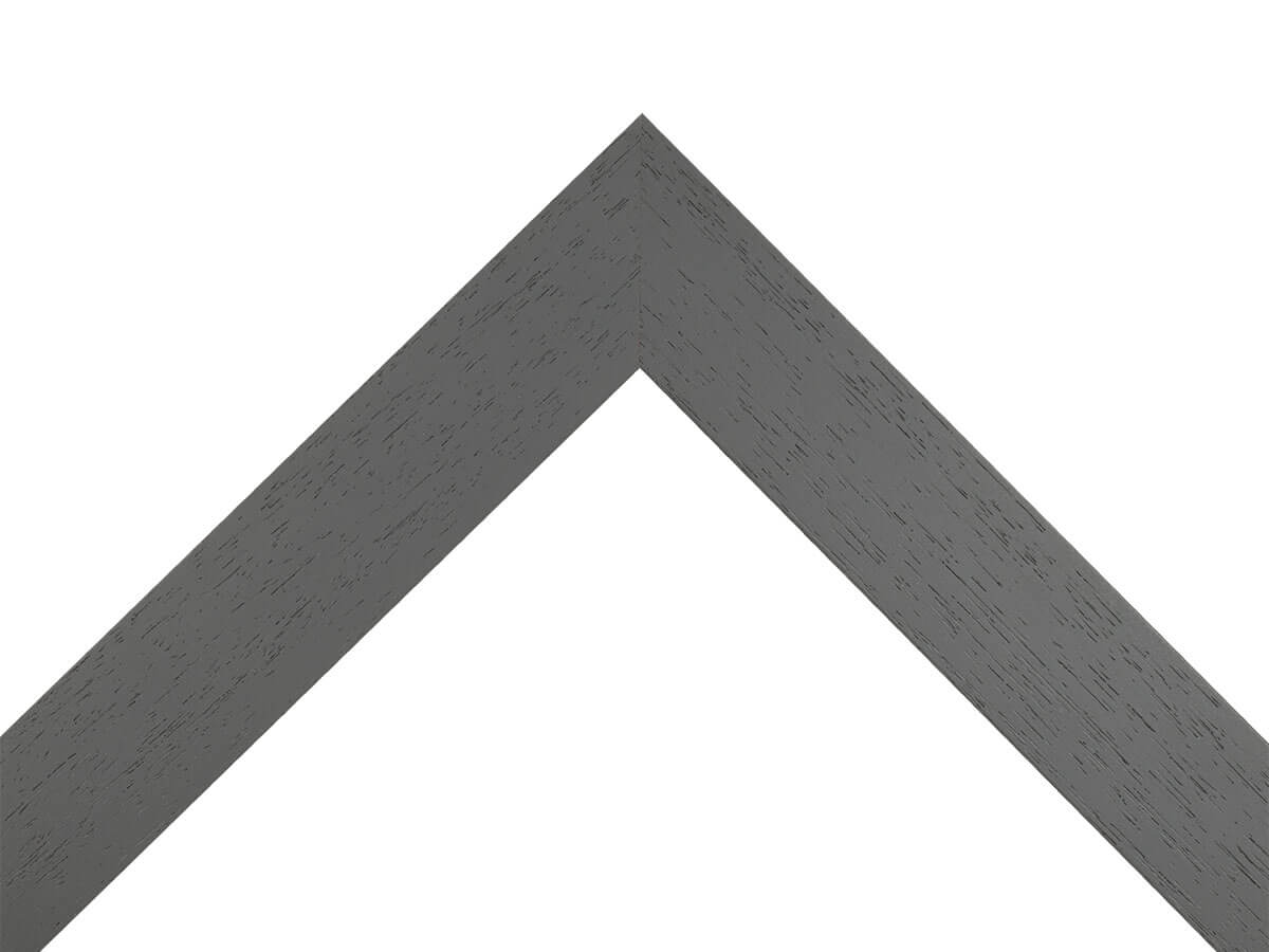 Domino Grey Open Grain 38mm picture frame moulding
