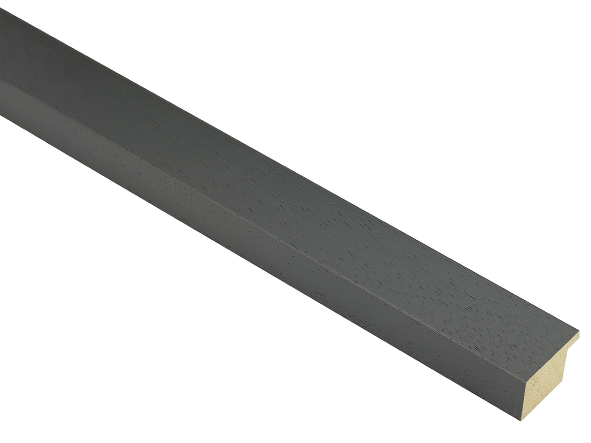 Domino Grey Open Grain 30mm picture frame moulding