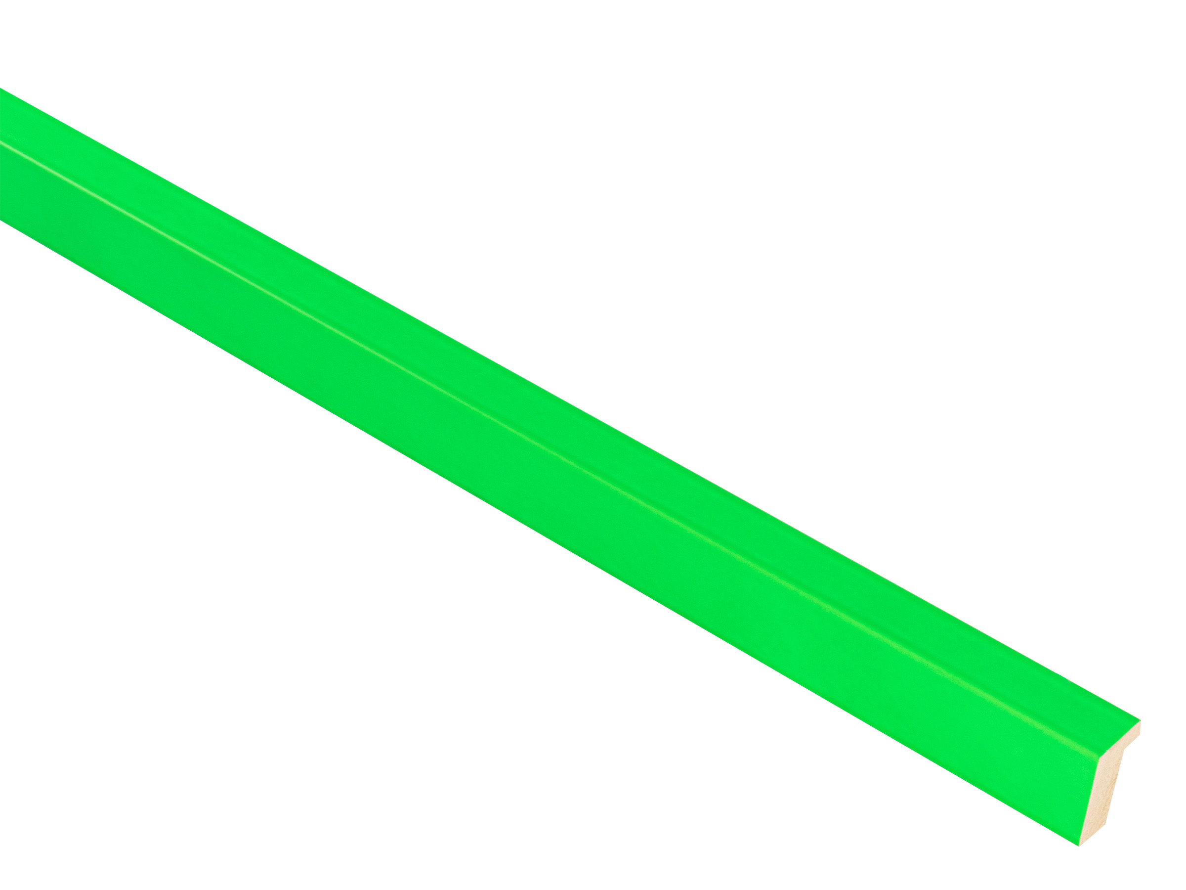 Hi-Lite Green Neon 13mm picture frame moulding