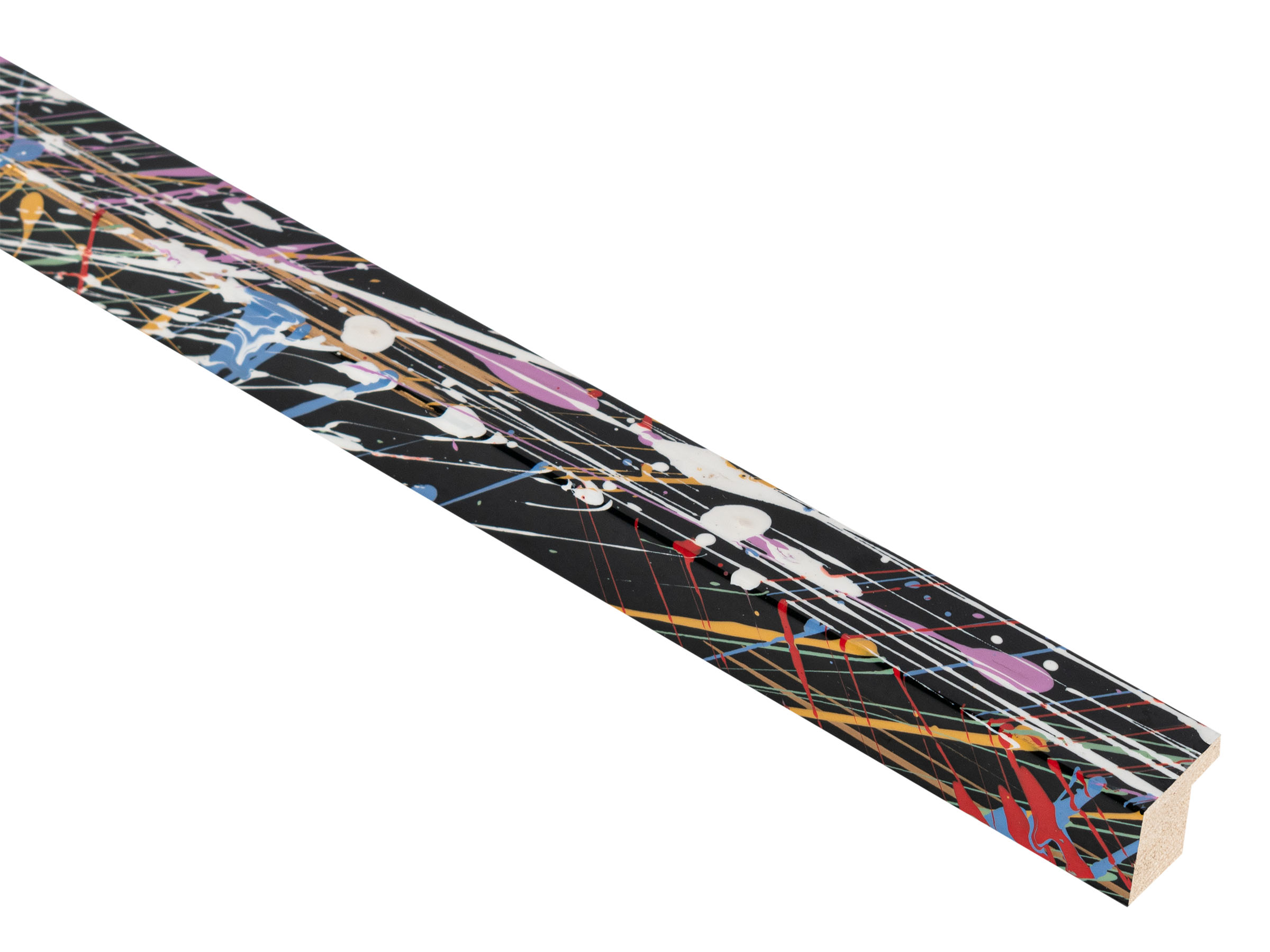 Jackson Black with multicolour 20mm picture frame moulding