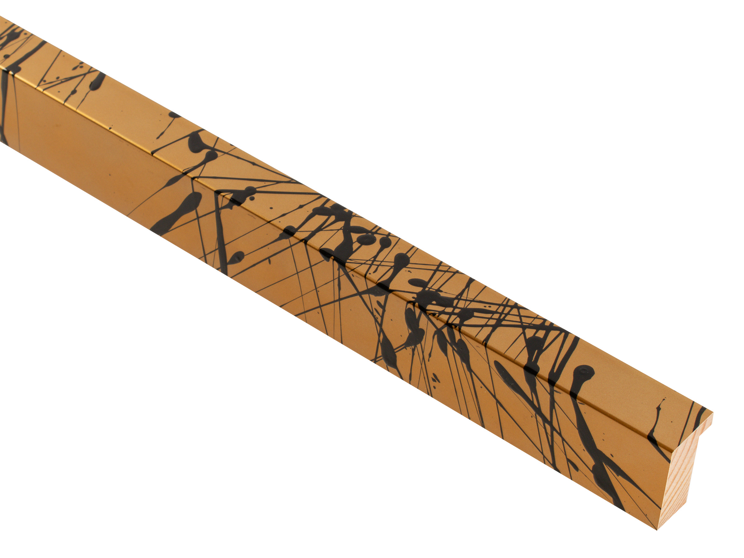 Jackson Gold with Black 20mm picture frame moulding