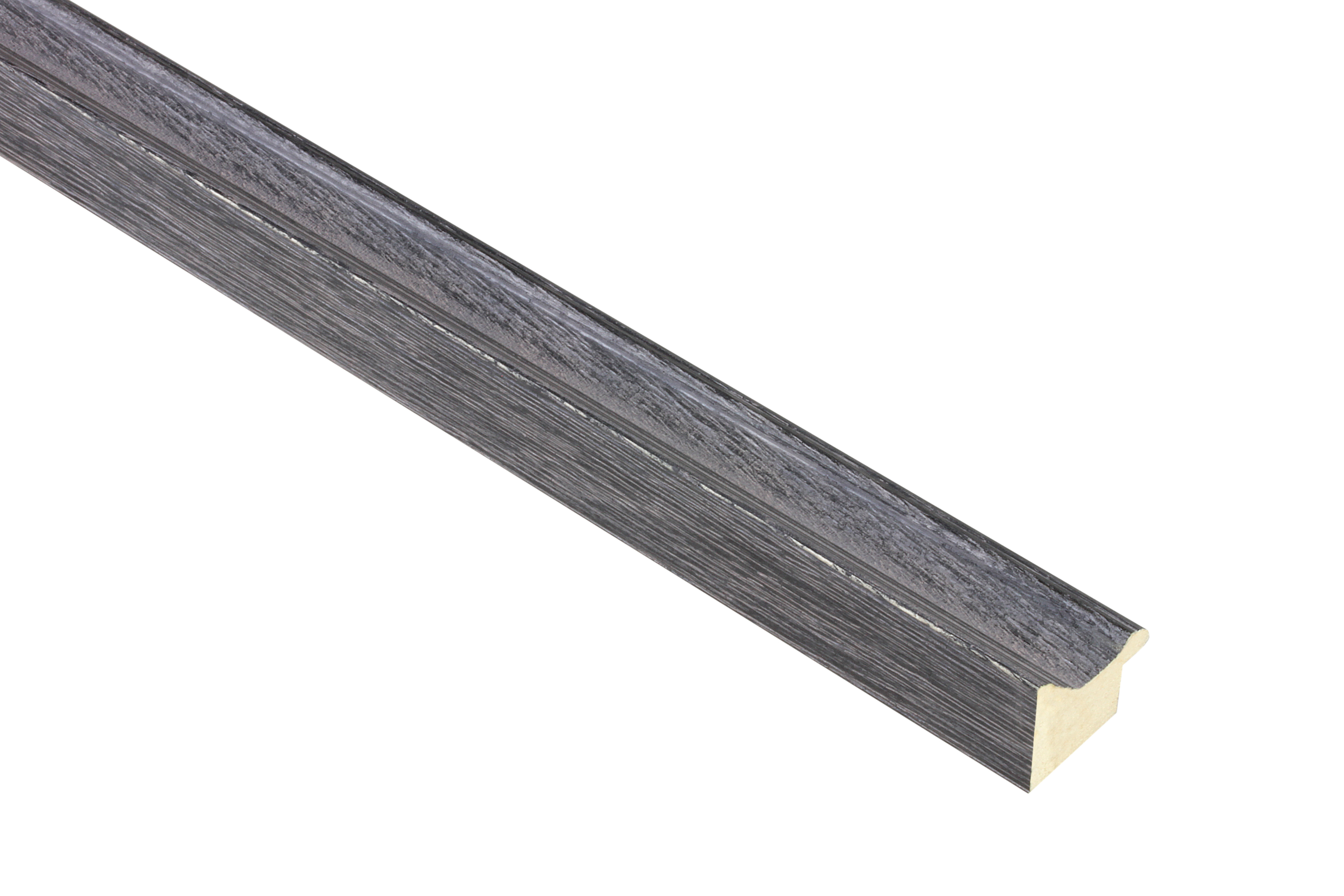 Osborne Black Lime Wash 30mm picture frame moulding
