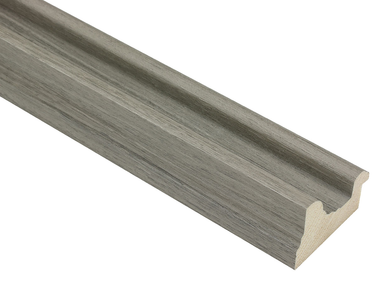 Ledbury Flint Grey 60mm picture frame moulding