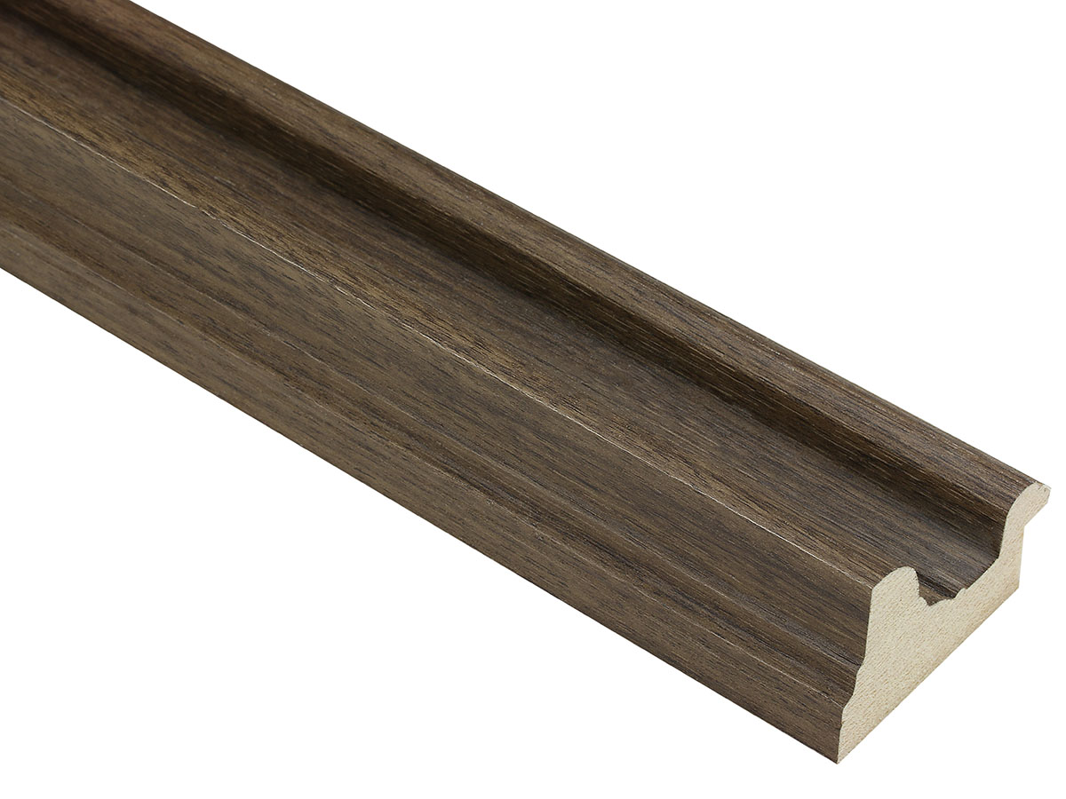 Ledbury Walnut Brown 60mm picture frame moulding
