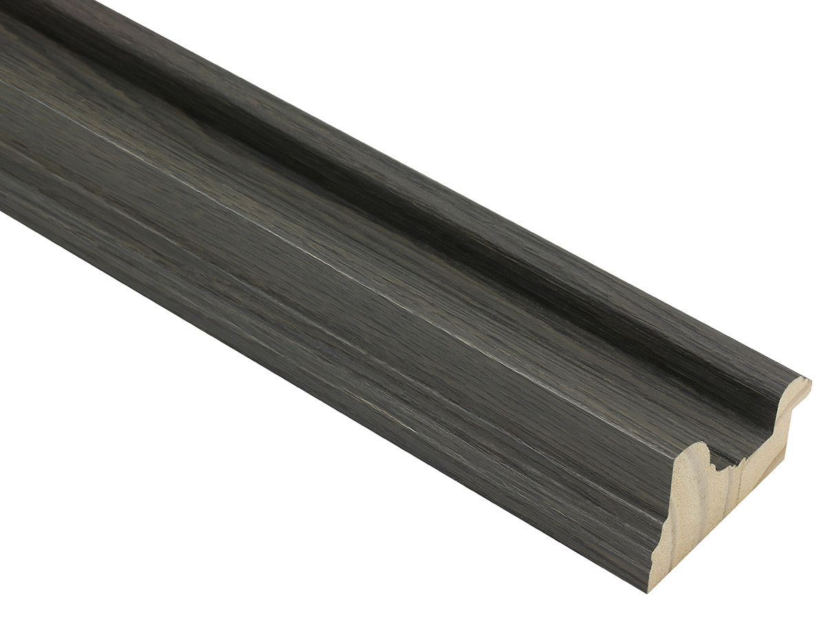 Ledbury Ash Grey 60mm picture frame moulding