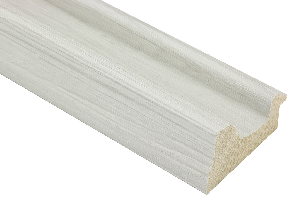 Ledbury Cotton Grey 85mm picture frame moulding