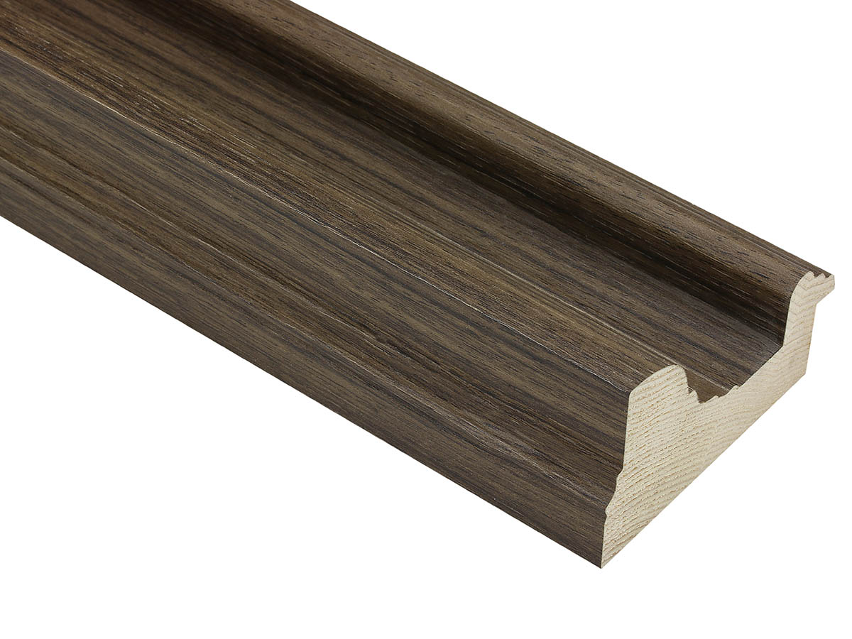 Ledbury Walnut Brown 85mm picture frame moulding