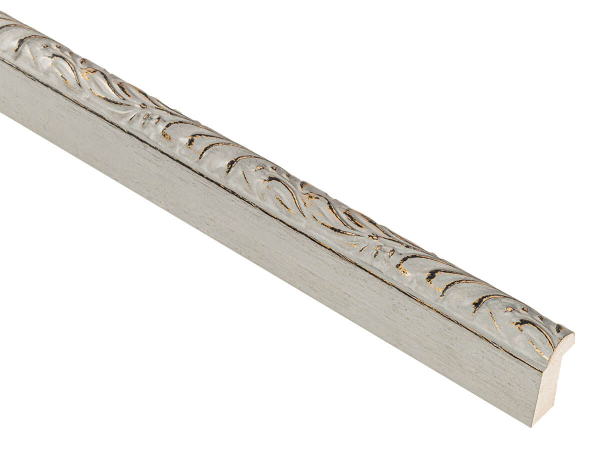 Laura Taupe 19mm picture frame moulding