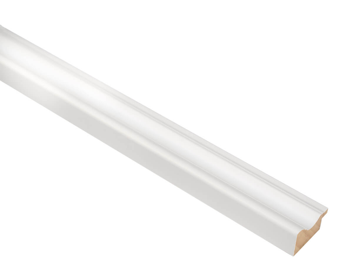 Langham Mono Matt White 41mm picture frame moulding