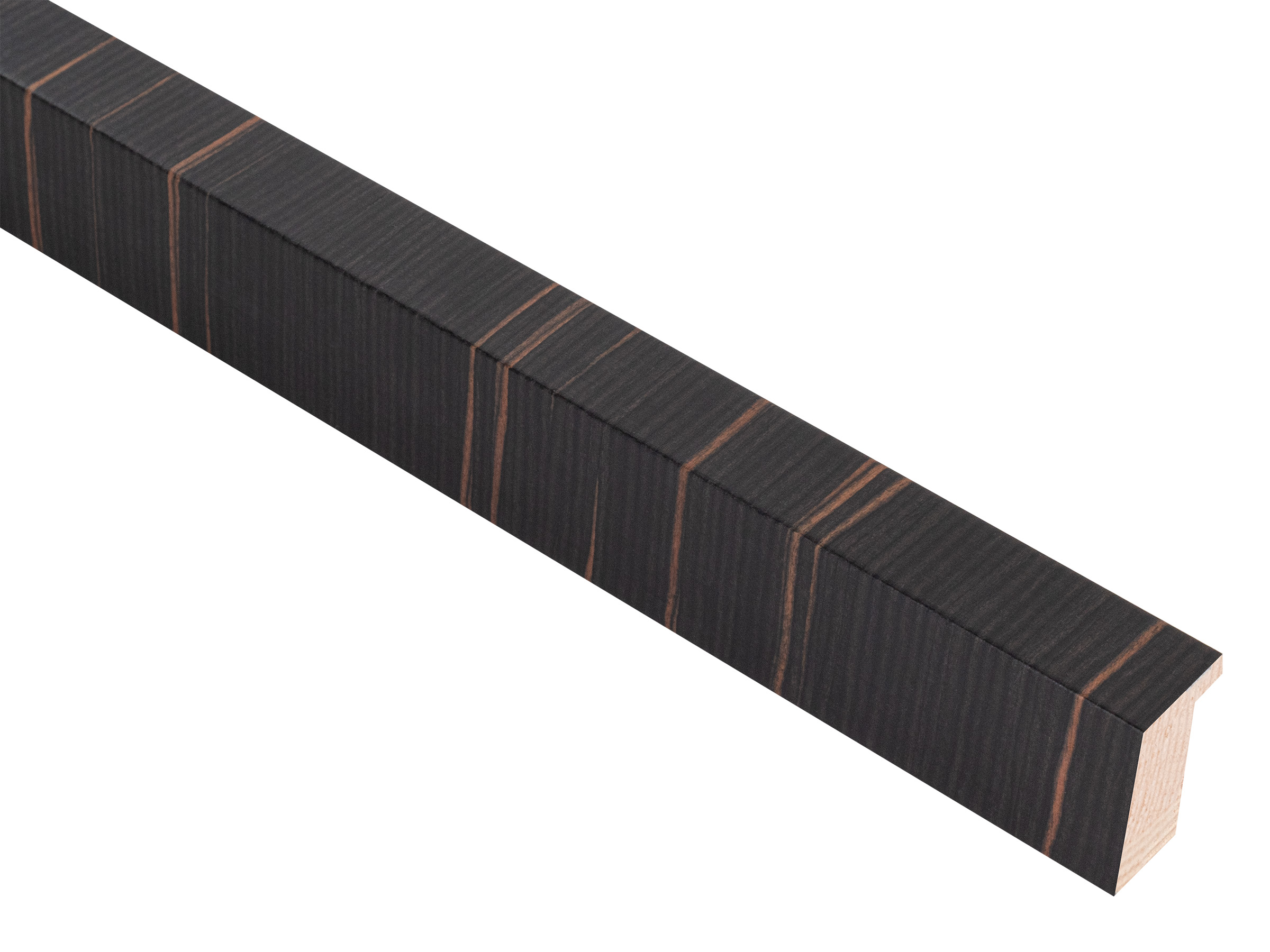 Legno Ebony Style Veneer 20mm picture frame moulding