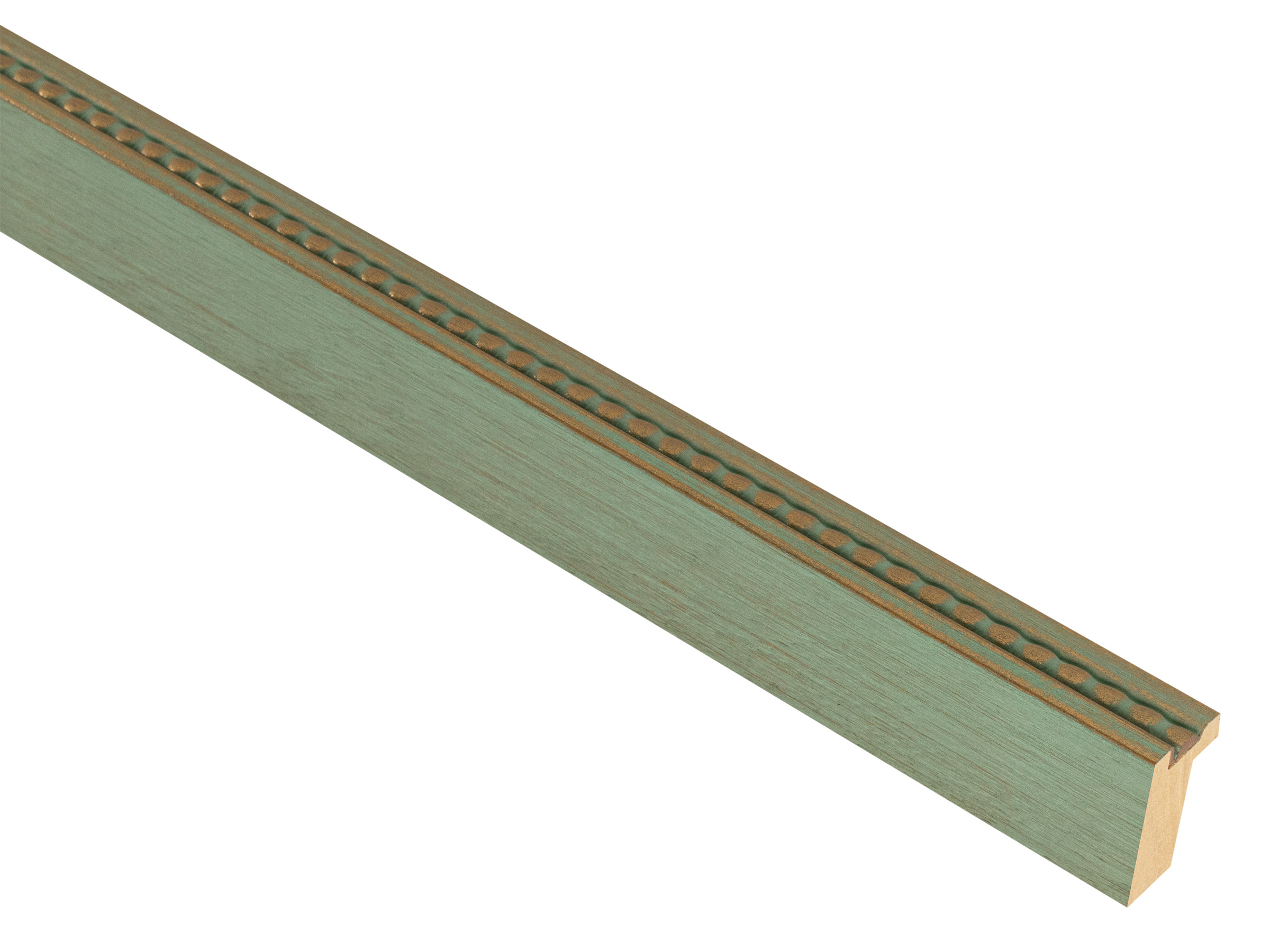 Nina Heritage Green 19mm picture frame moulding
