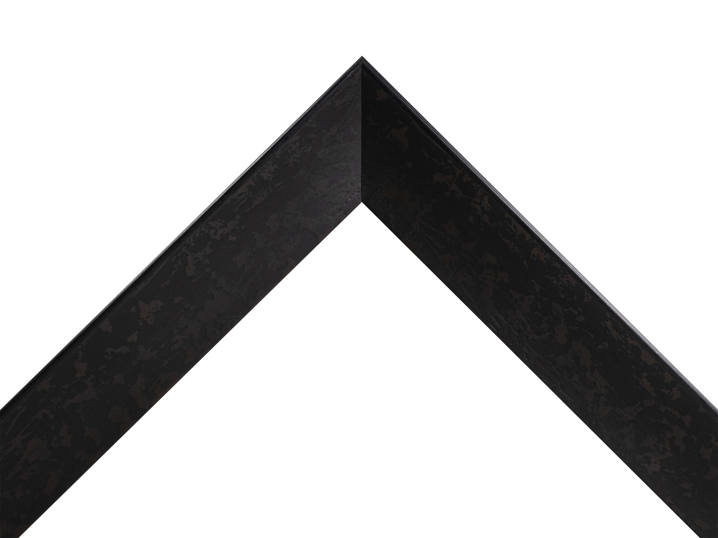 Scala Charcoal Black Textured Foil 38mm picture frame moulding