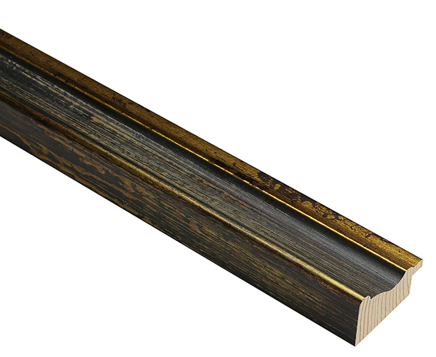 Portobello Black 44mm picture frame moulding